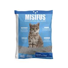 Arena Sanitaria Misifus 20 Kg Aroma Talco Bebé